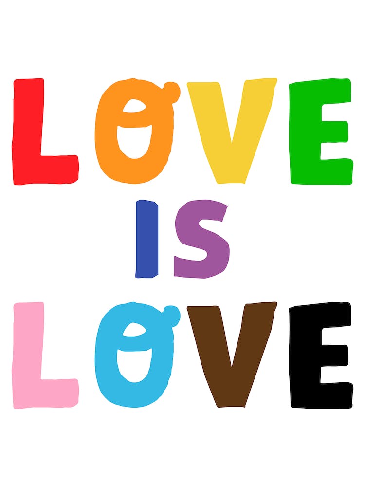 Love Is Love Pride Rainbow