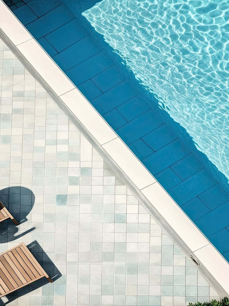 Swimming Pool Wooden Chairs