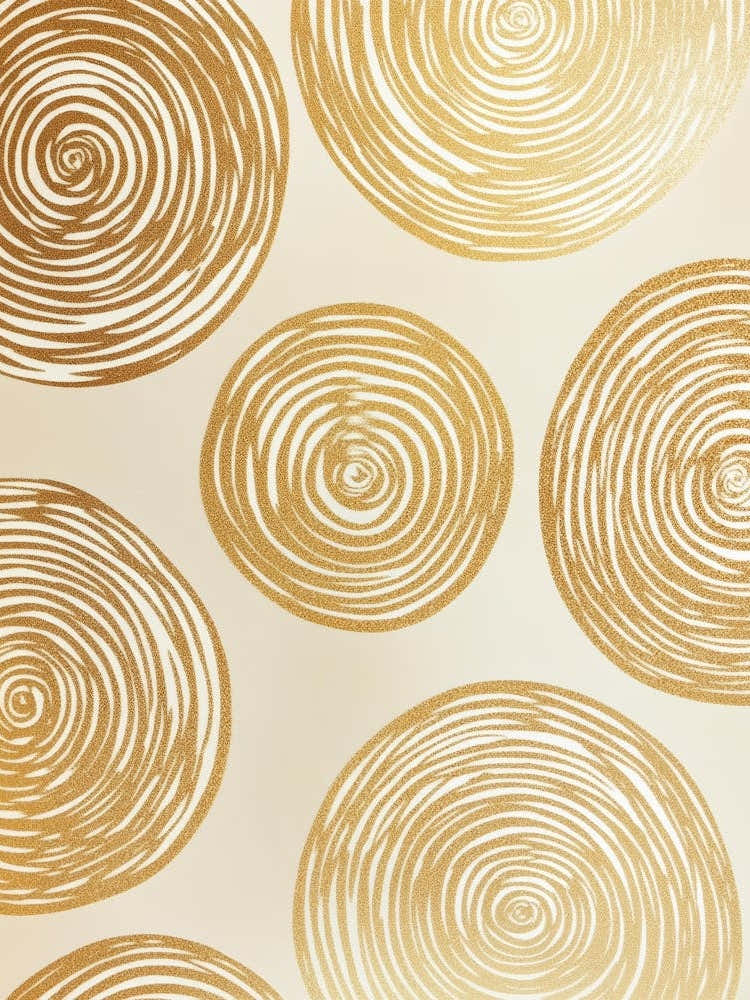 Gold Foil Circles