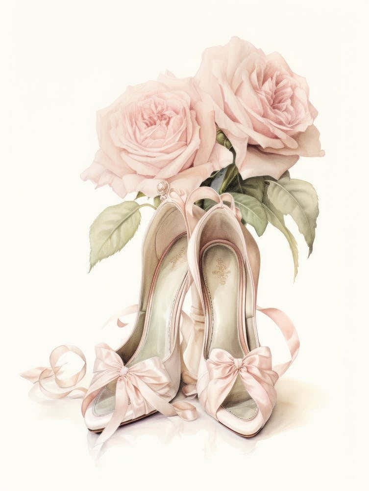 Roses And Shoes - vintage items