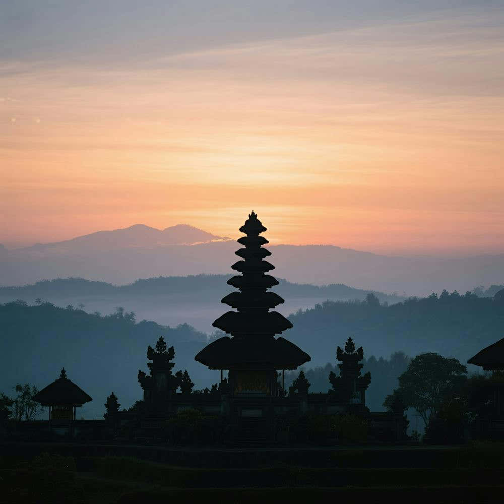 Sunset In Bali