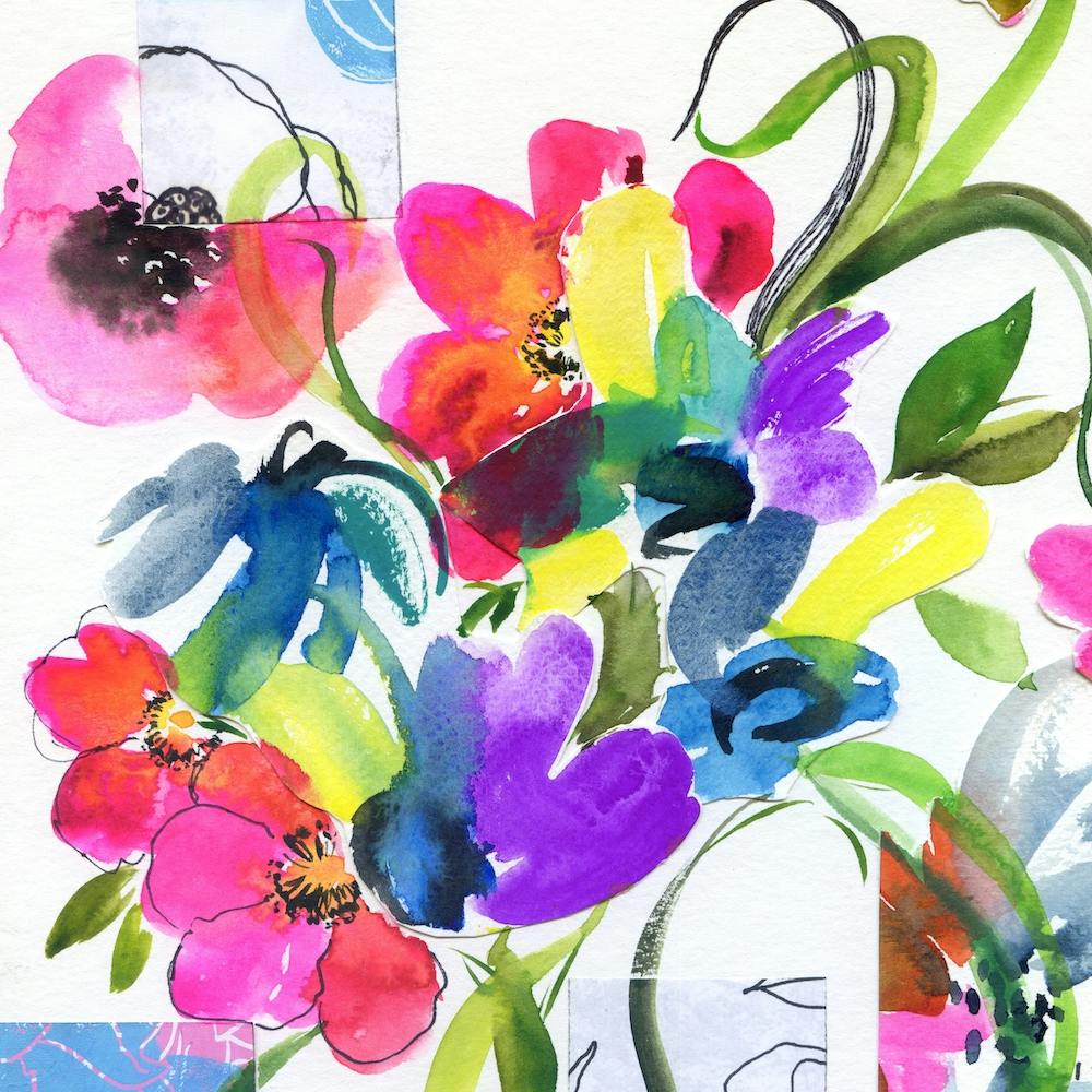 Watercolor Poppies