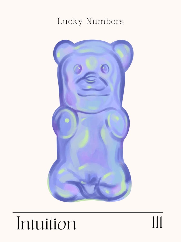 Gummy Bear Retro Intuition Angel Numbers 111