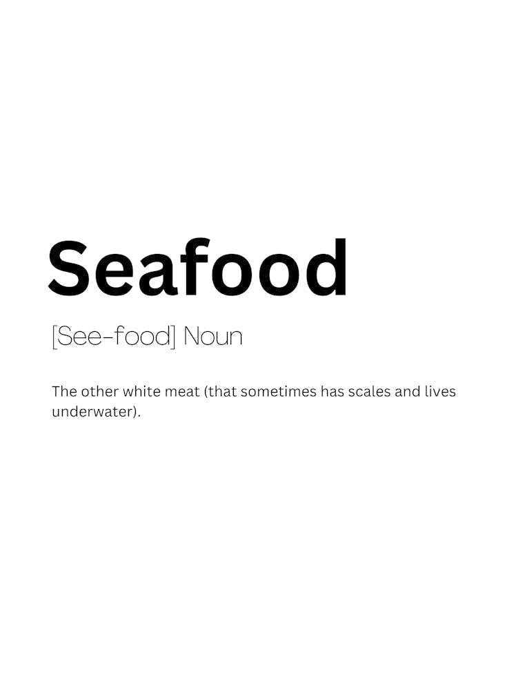 Seafood Definition Meaning 1