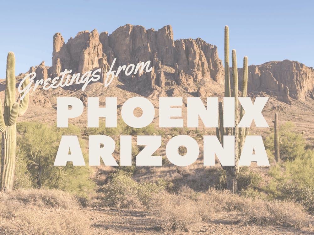 Greetings From Phoenix Arizona | Phoenix Arizona Travel Postcard