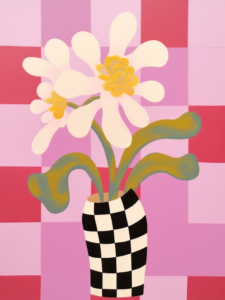 Orchids Flower Vase 4