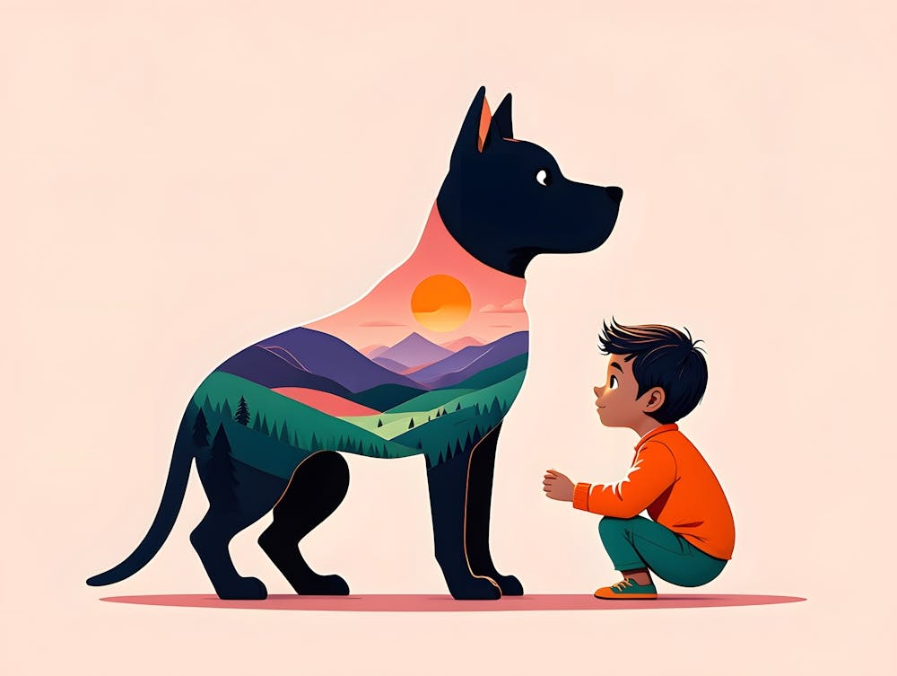 Best Friends & The Spirit of Nature - Boy and Dog Bond