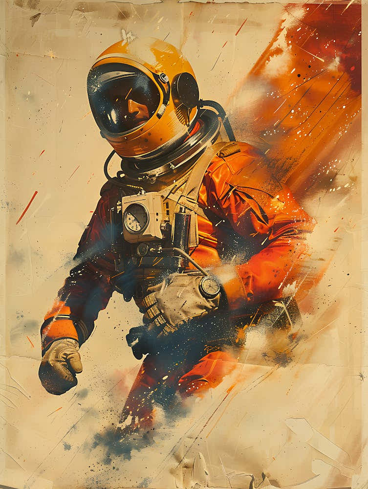 Astronaut In Space 5