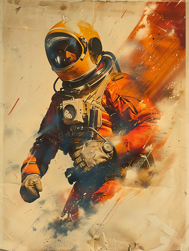 Astronaut In Space 5