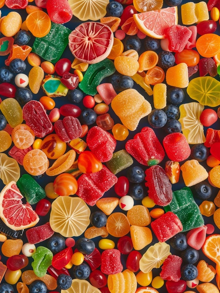 Jelly Retro Candy Pattern