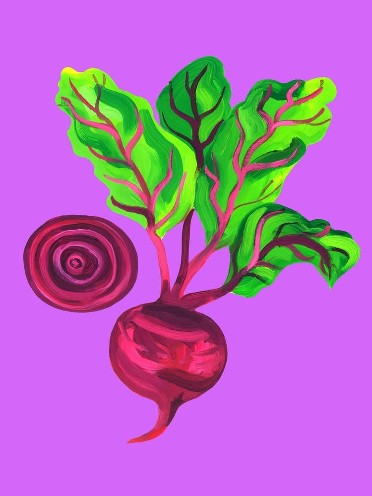 Beetroot Swirl Purple
