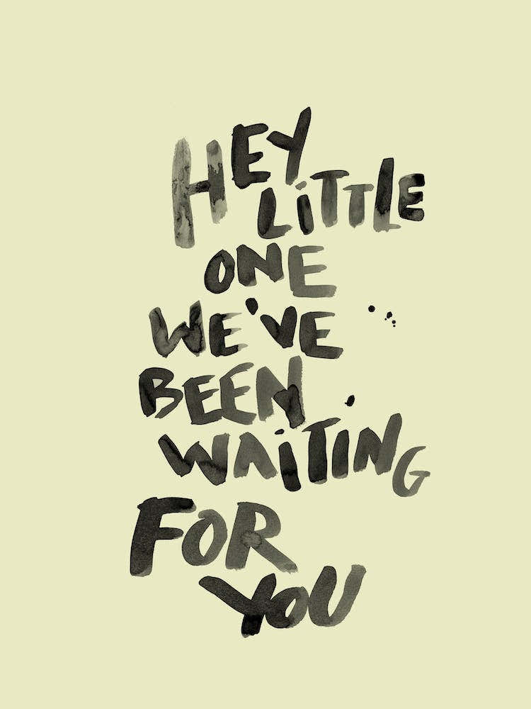 Hey Little One Yellow