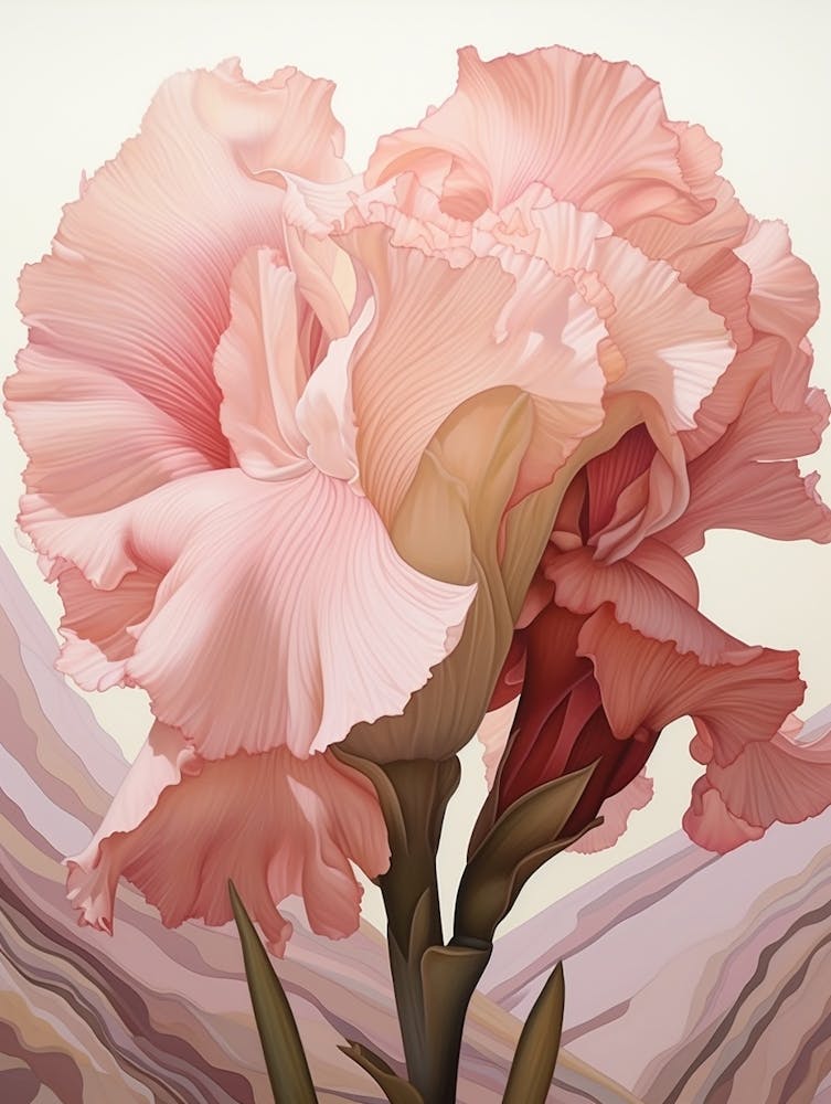 Floral Illustration Gladiolus 3
