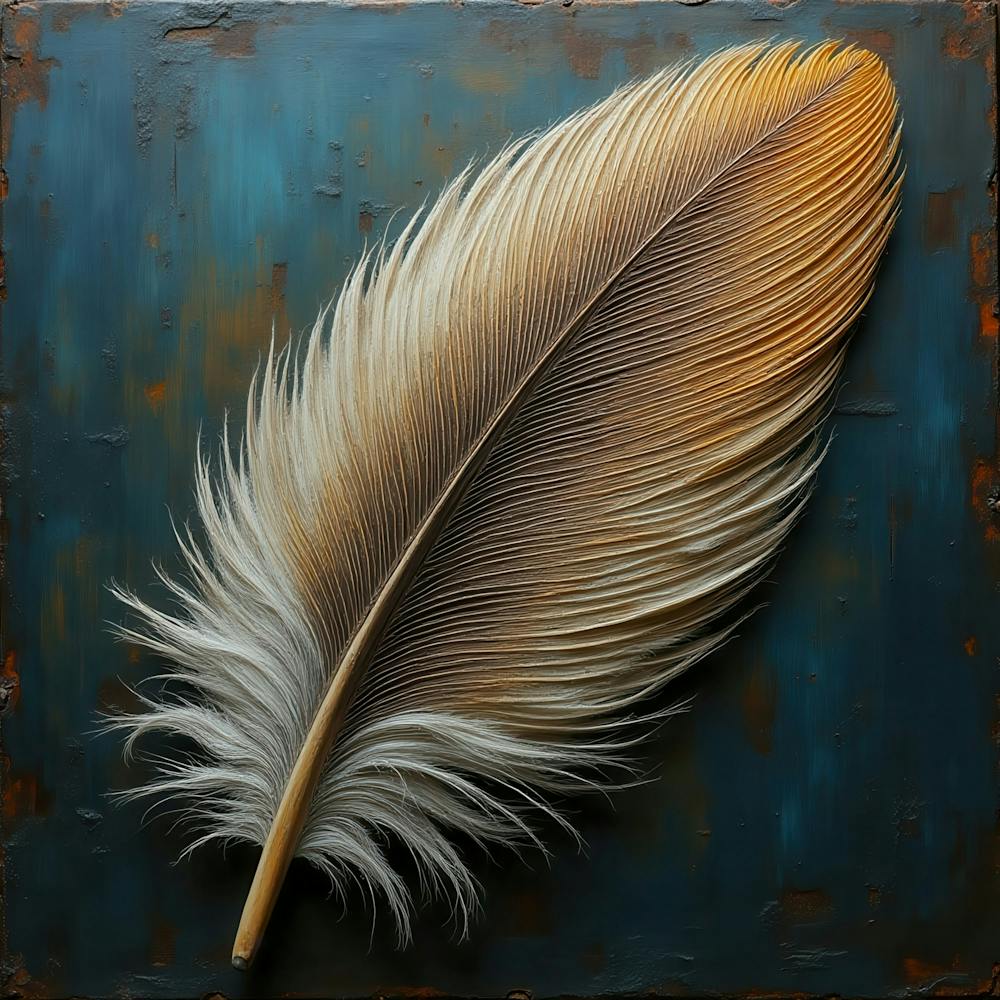 Feather Painting