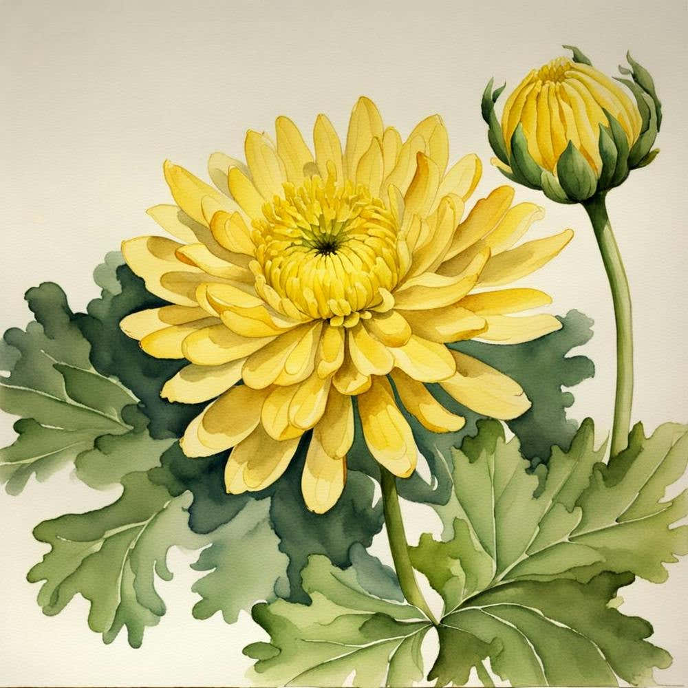 Yellow Chrysanthemum