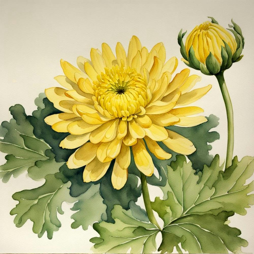Yellow Chrysanthemum