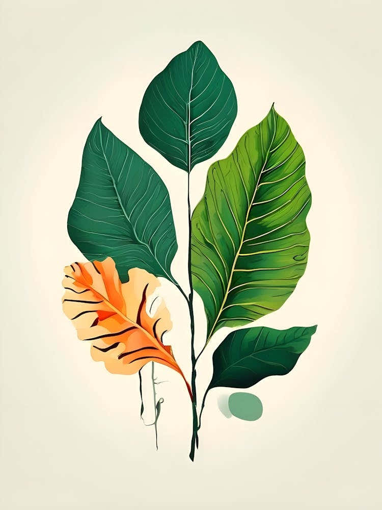 Illustration Of Leaves