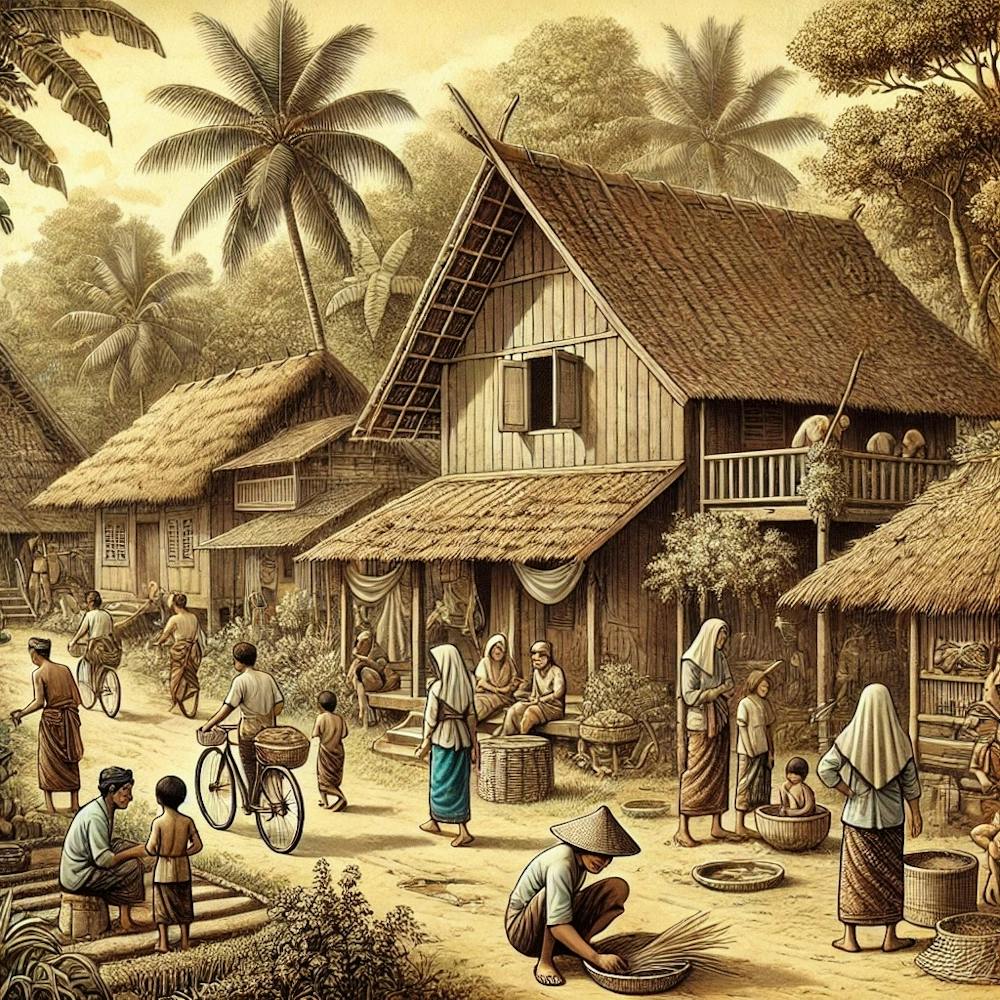 "Life in an Indonesian Village, 1930s"