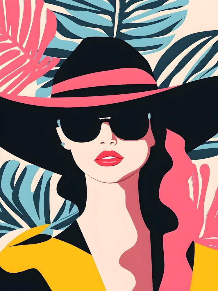 Woman In A Hat 1