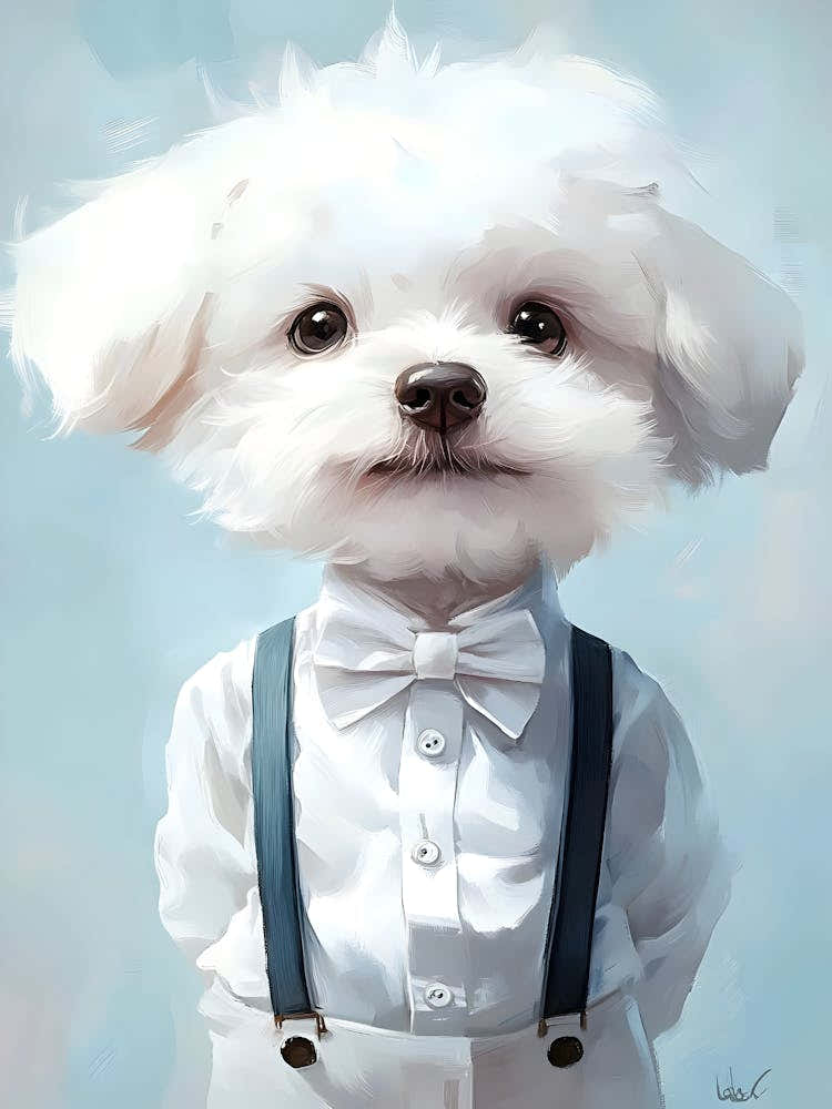 Cute Dog Portrait