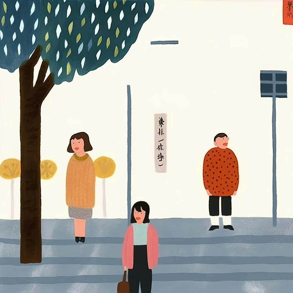 Tokyo Scene, Tiny People And Illustration 5