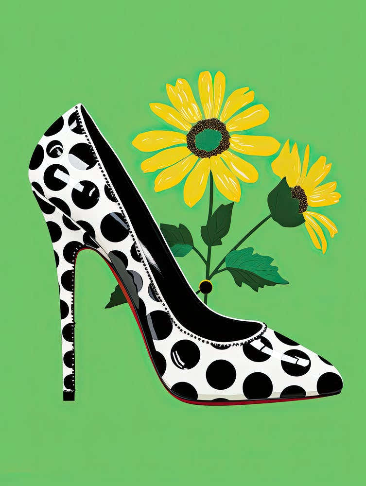 Shoes and Blossoms in Women's Ar