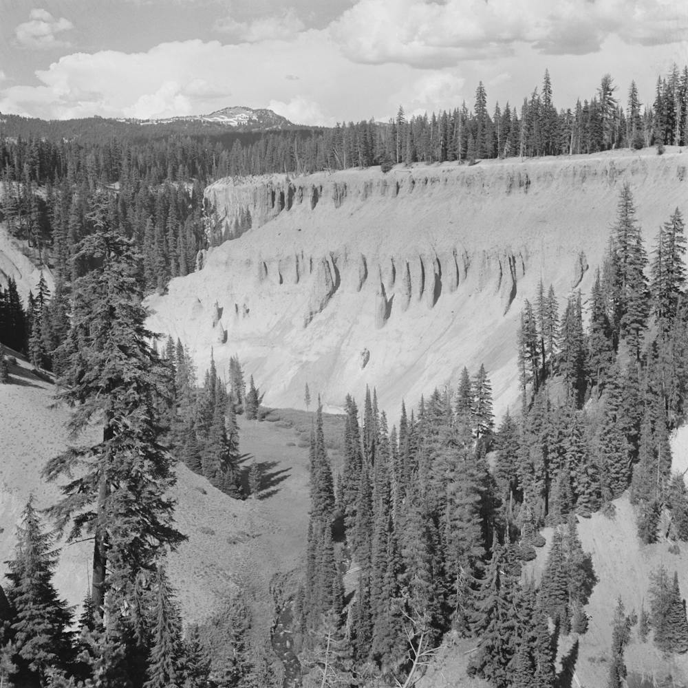 Untitled Photo, Possibly Related To Crater Lake National Park, Klamath County, Oregon