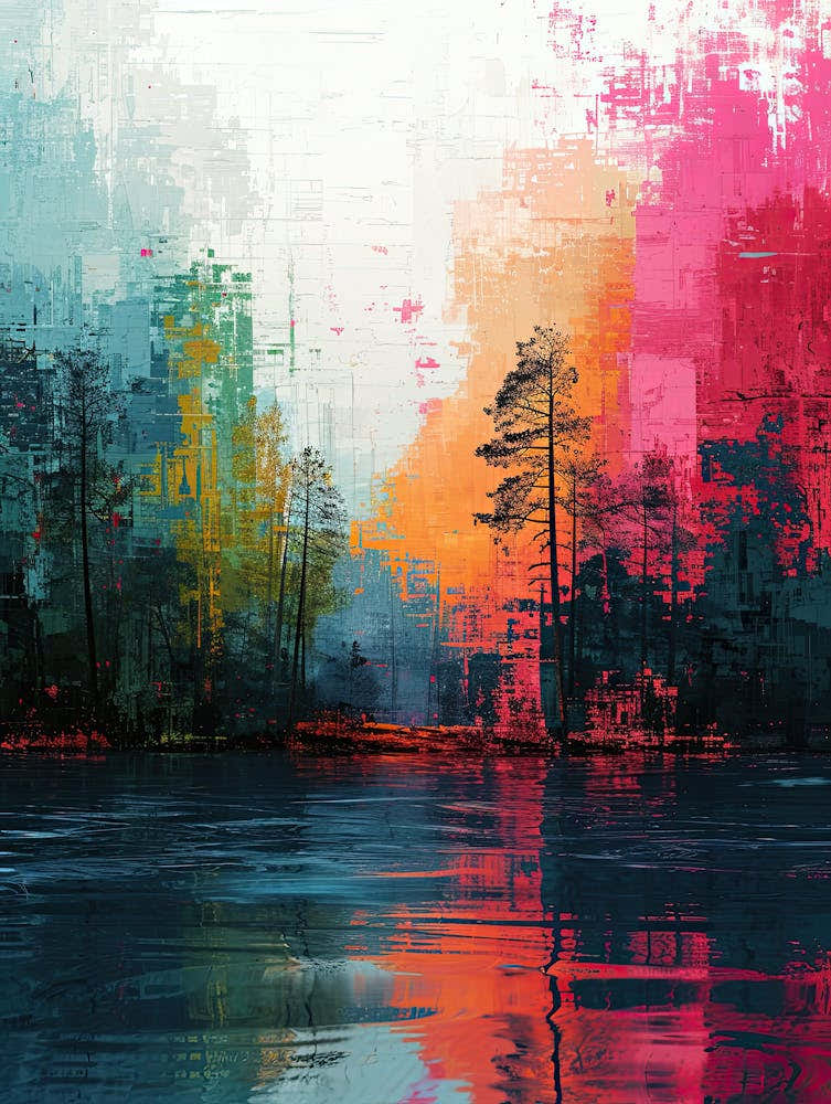 Abstract | Pixel Art Series