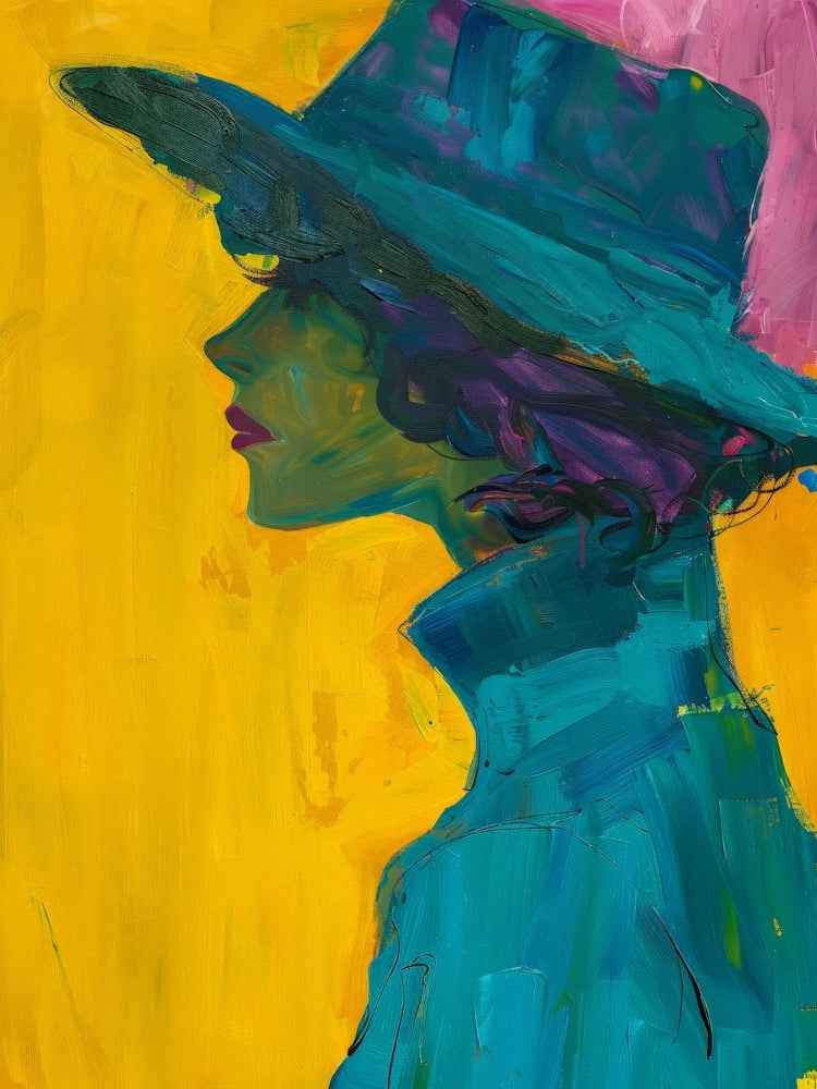 Woman In Hat 3