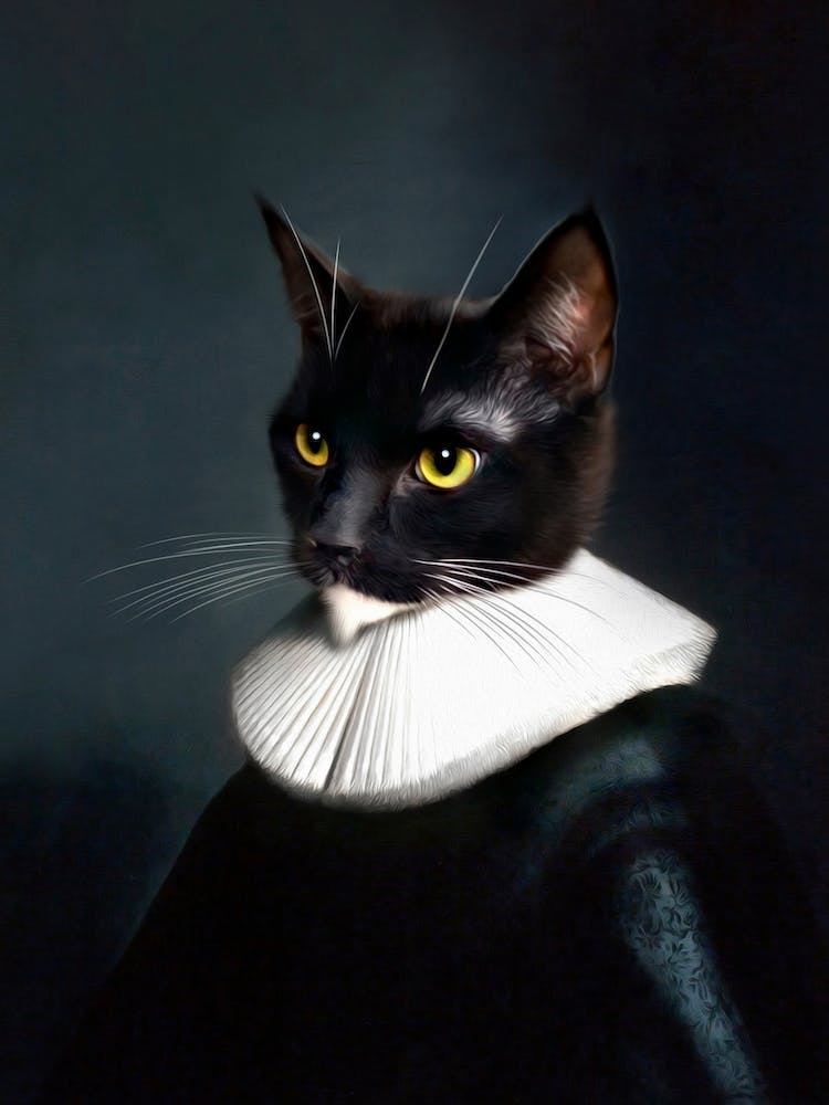 Dutch Master Nickson The Cat Pet Portraits