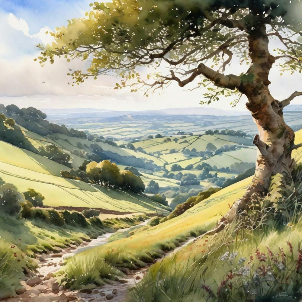 Tree In The Valley