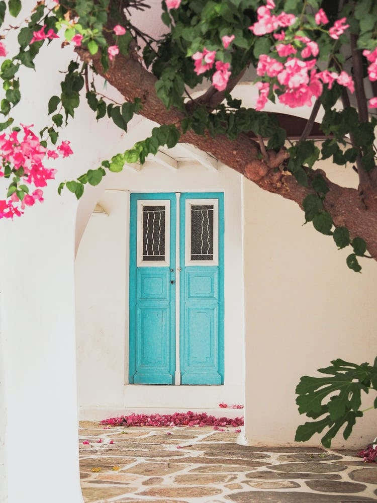 Mamma Mia - Pretty Greek Door