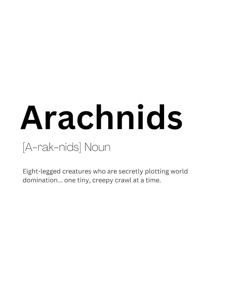 Arachnids Definition Meaning 1