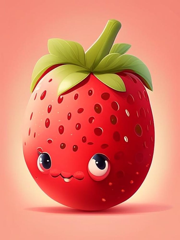 Strawberry Cartoon, Kids, Comic