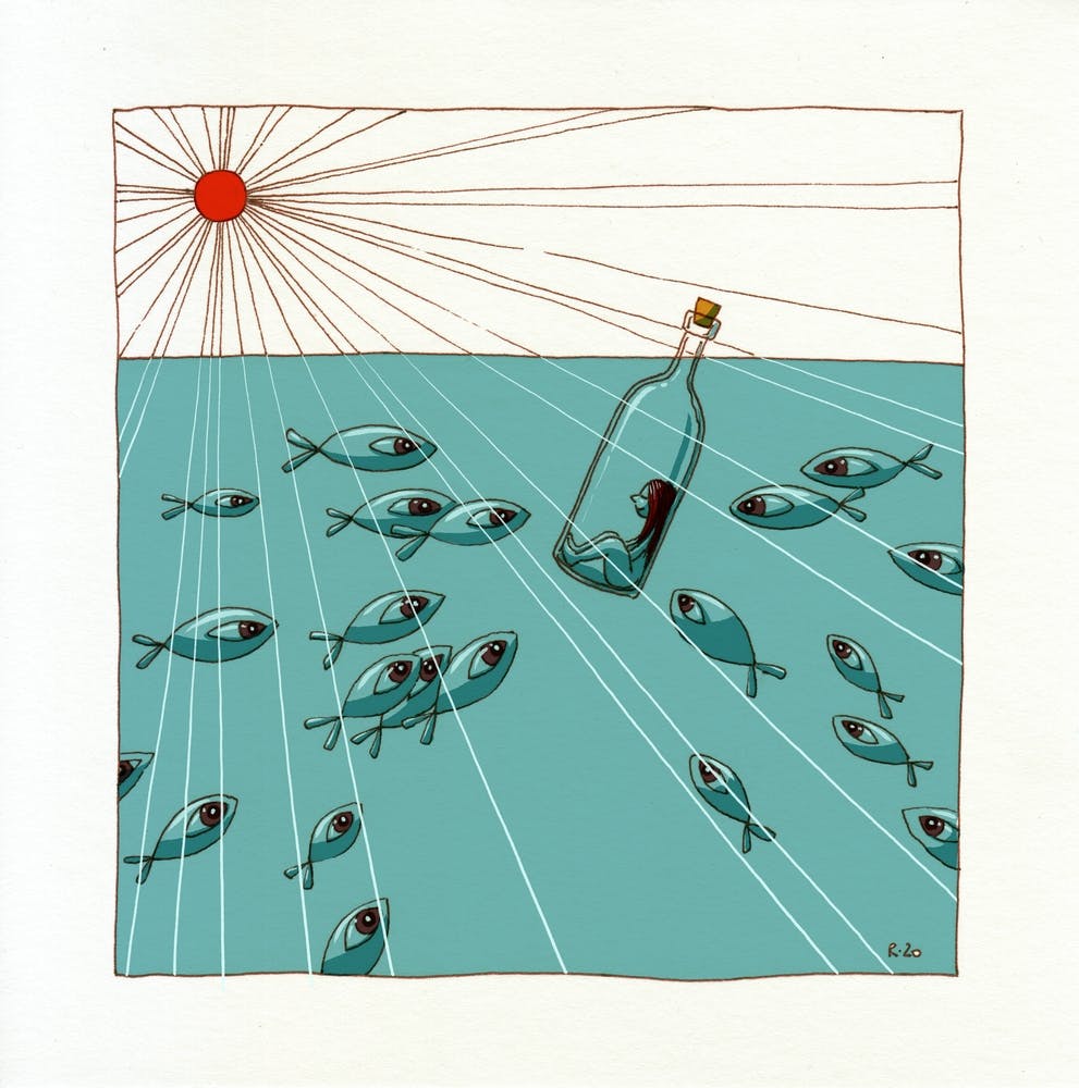 Living in a bottle