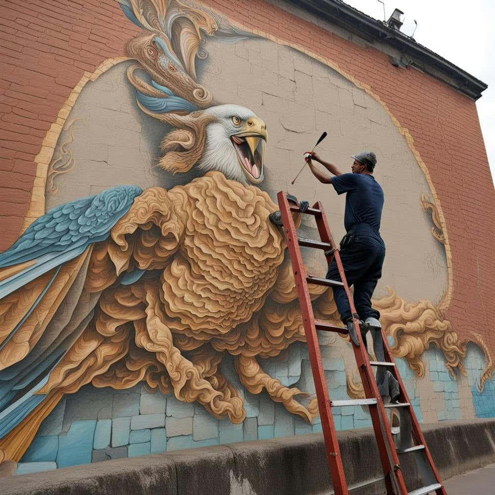 Eagle Mural