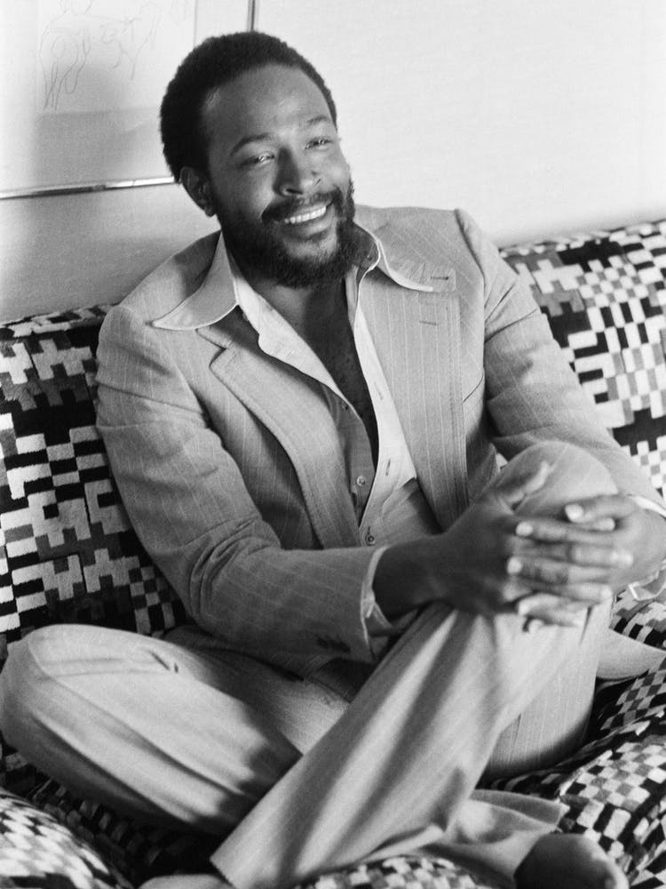 Marvin Gaye Singer Portrait, 1976