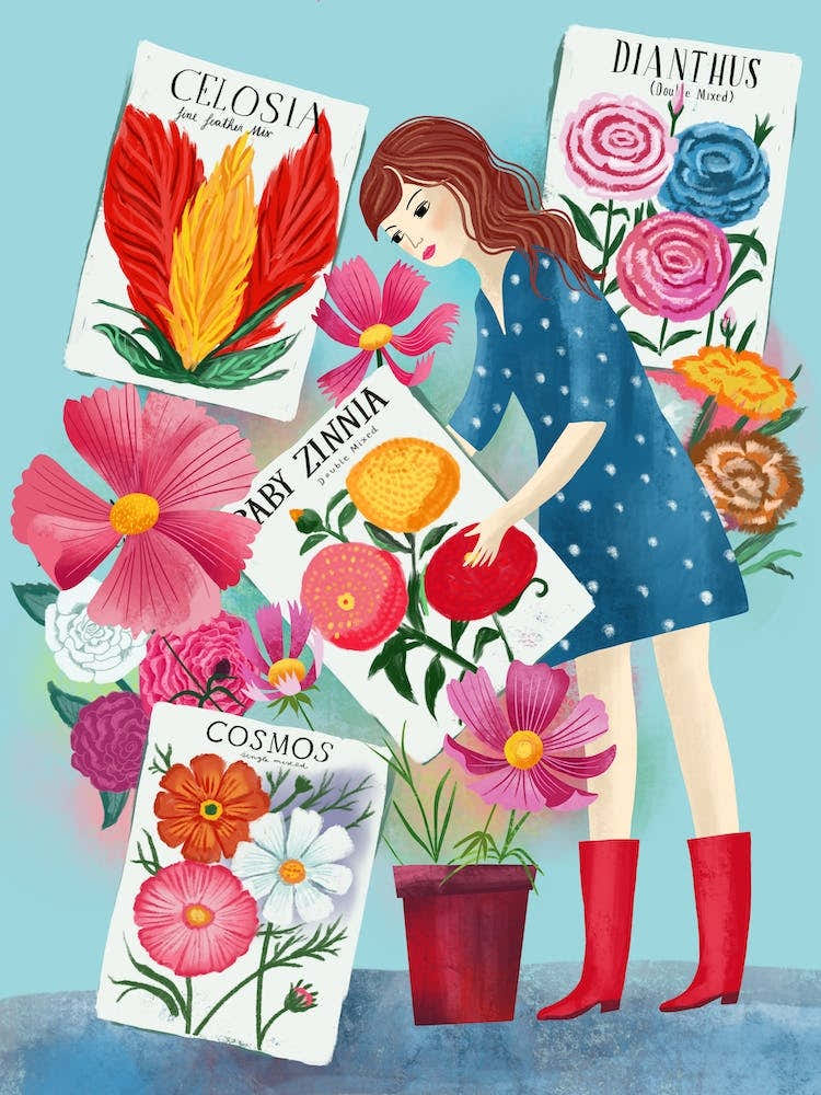 Seed Packet Gardening