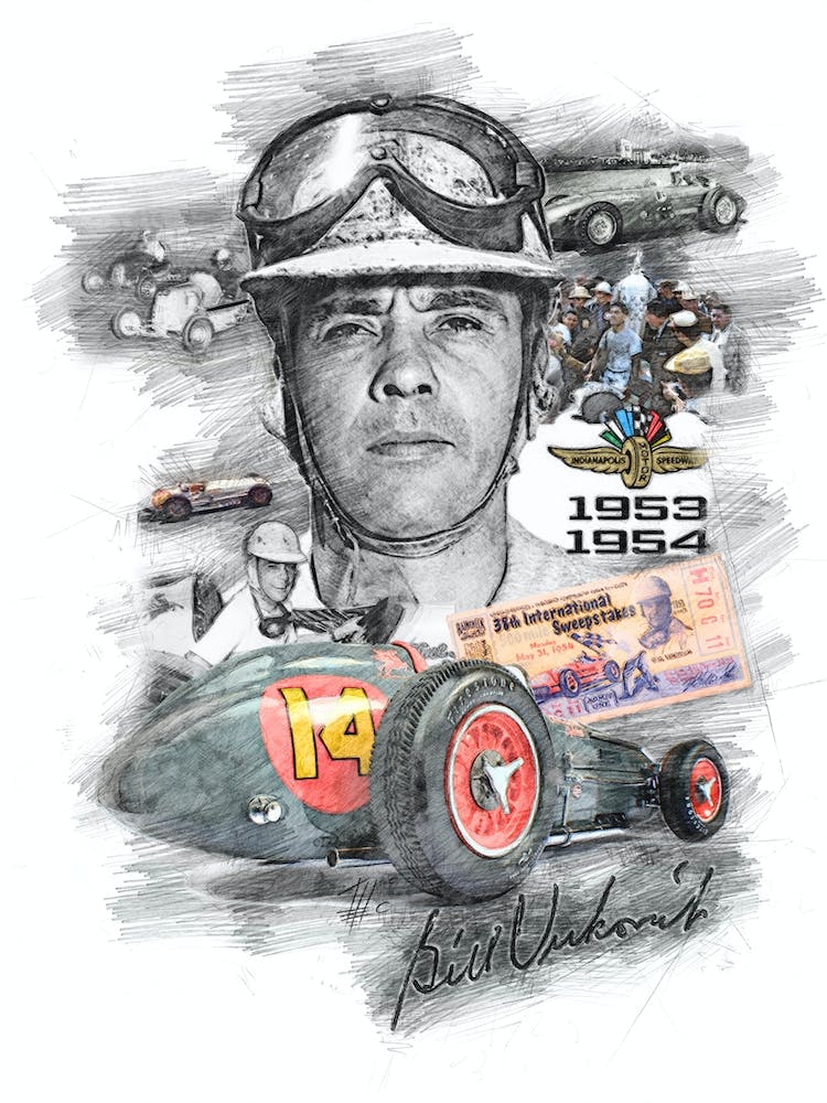 Bill Vukovich Portrait