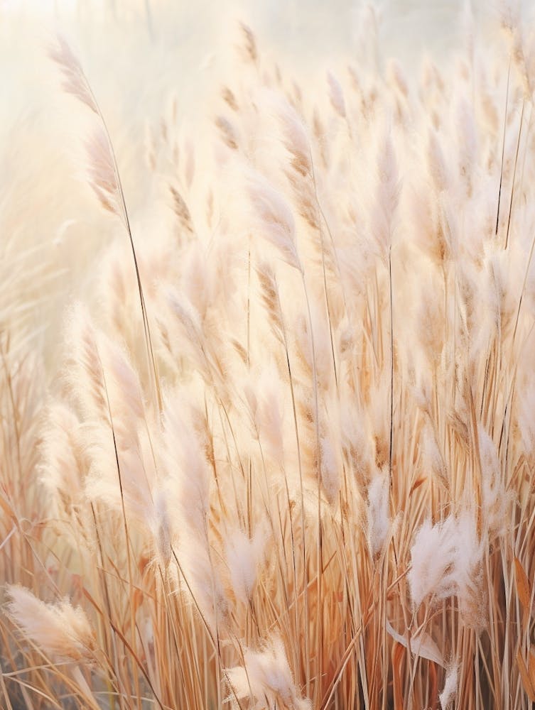 Boho Dried Flowers Fountain Grass 1