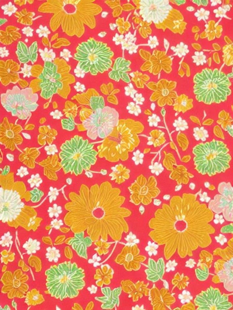 Jack In The Pulpit Floral Print Warm Tones 2 Flower