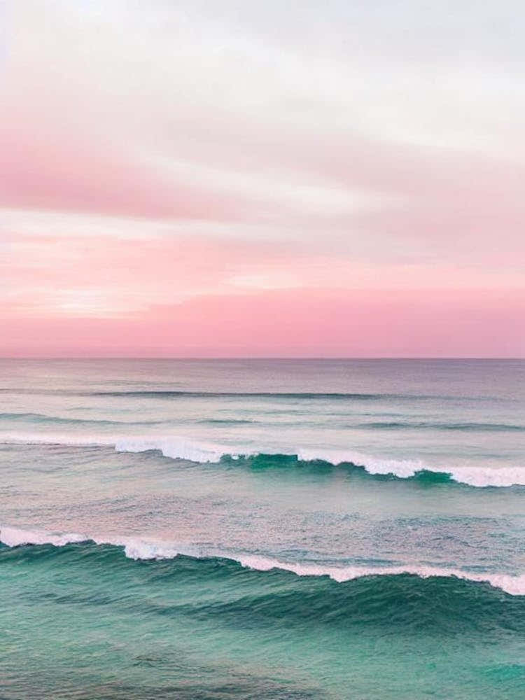 Manly Beach, Australia Pink Photography 2