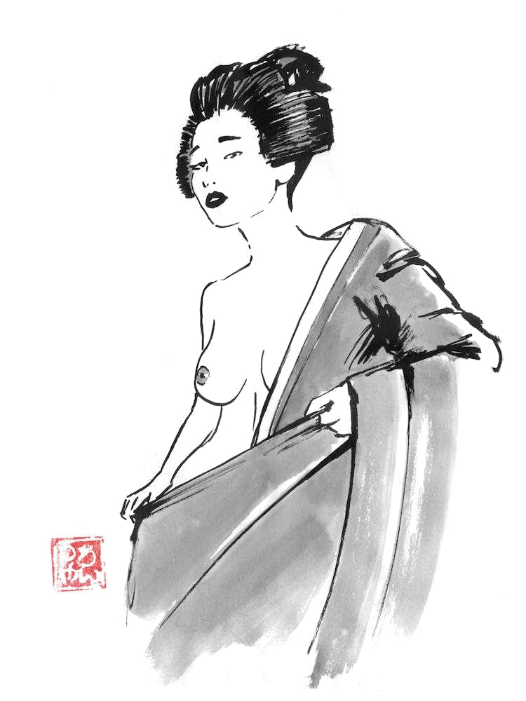Geisha Undressing