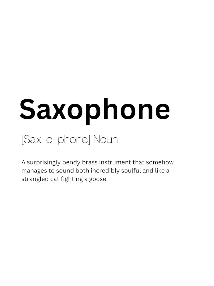 Saxophone Definition Meaning
