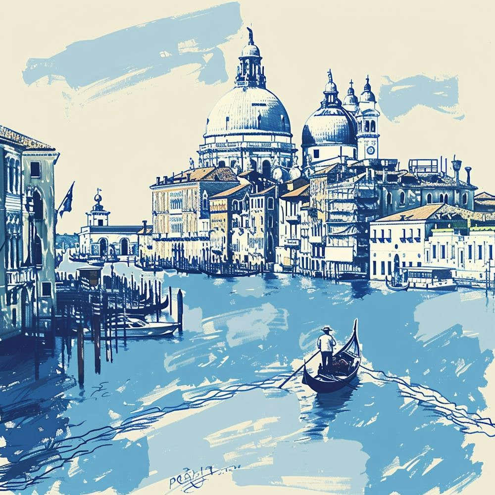 A Venice With Grand Canal Hand Drawn Sketch Illu 1720474740 4