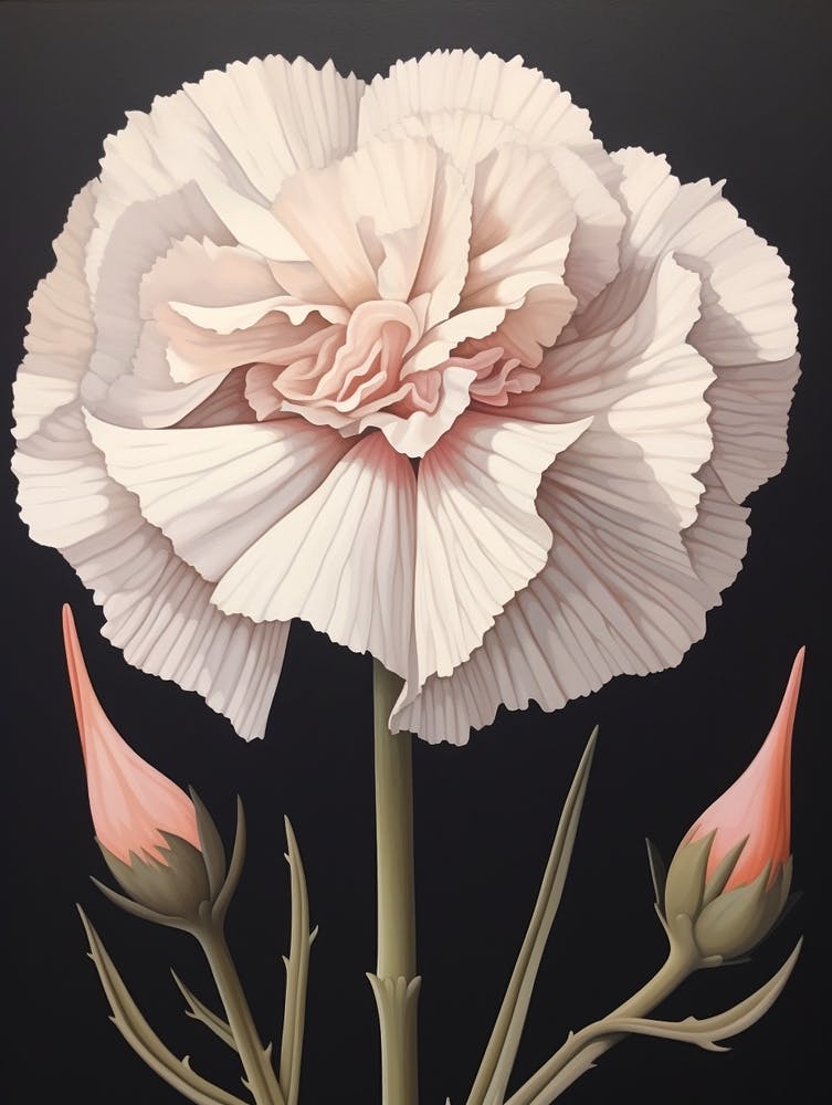 Flower Illustration Carnation Dianthus 4