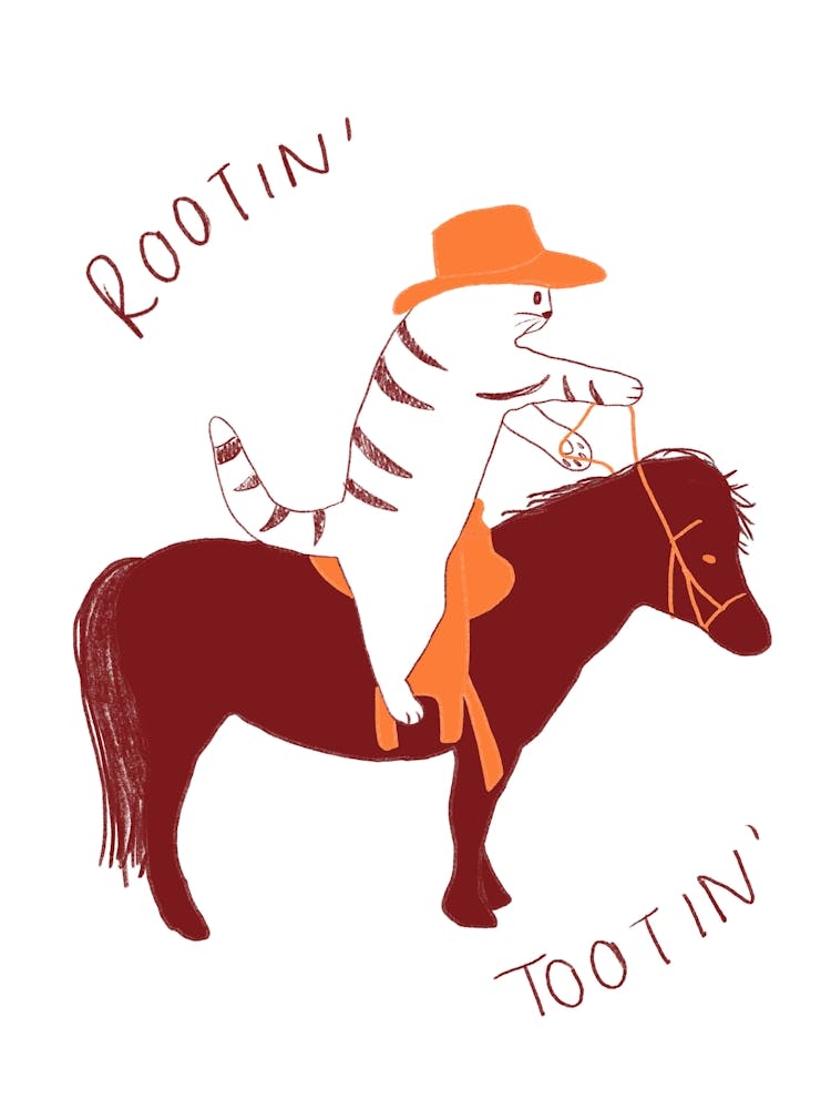 Rootin' Tootin' Catboy Print