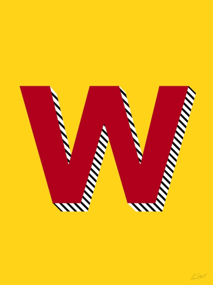 Letter W