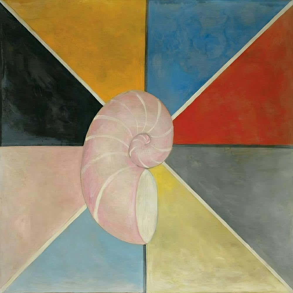 Hilma af Klint - The Swan, No. 19