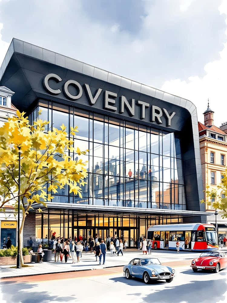 Coventry Retro Vintage Travel V 03